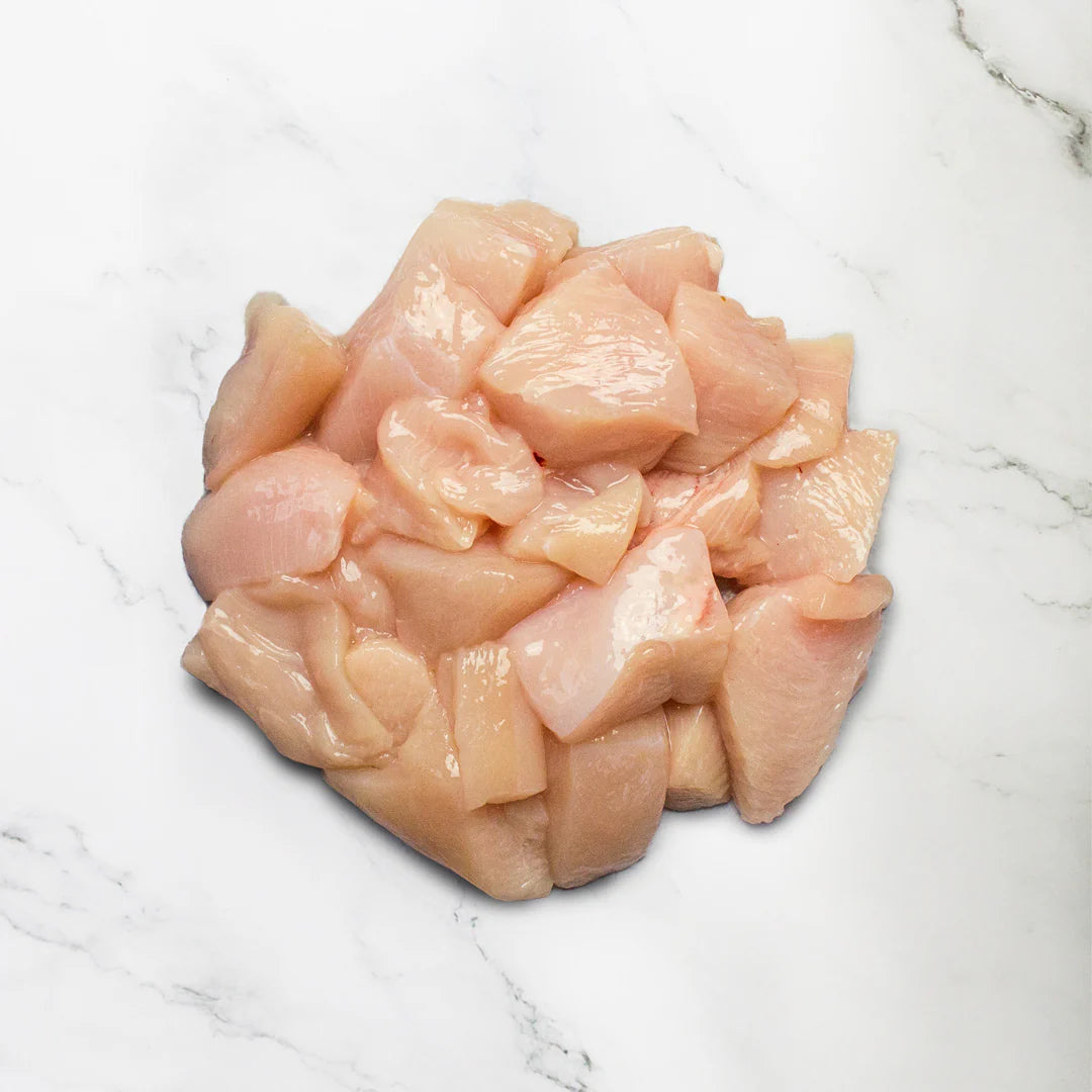 Halal Chicken Breast Diced (Cut Small For Pasta)