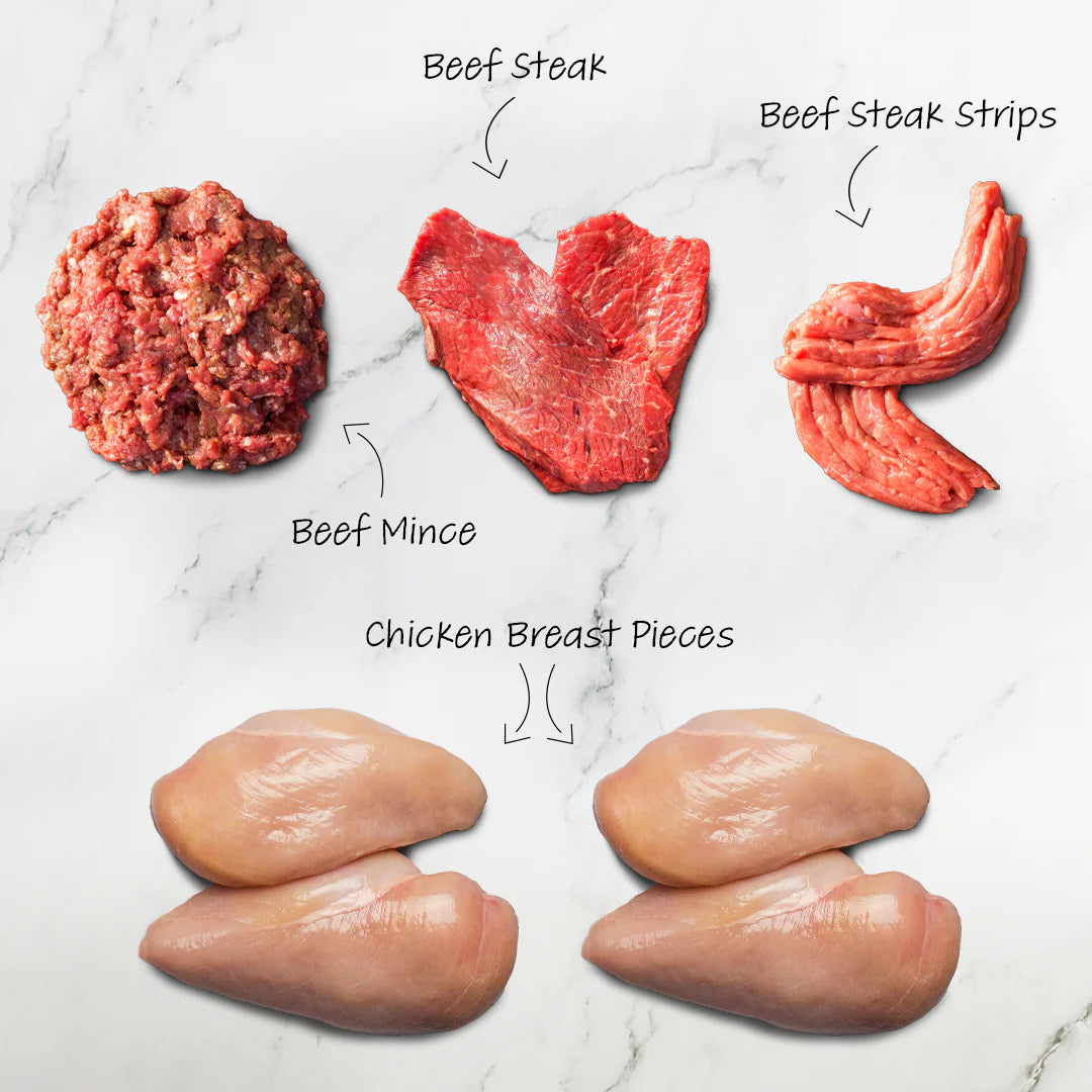 Halal Steaks and Mince Meat Box