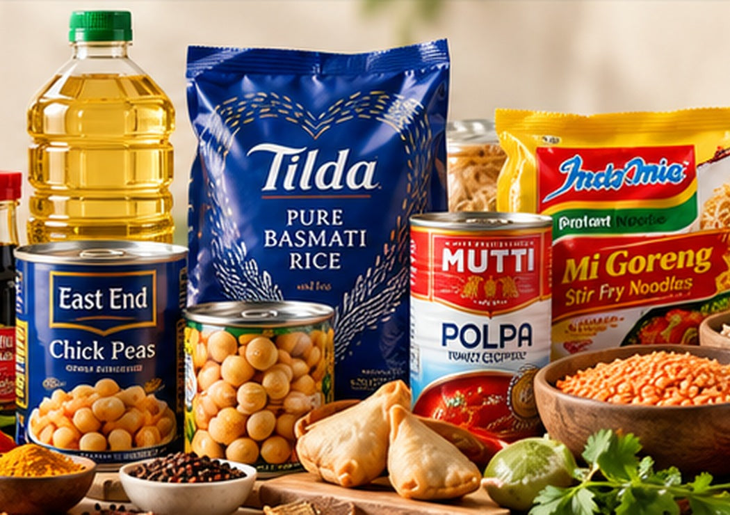 International groceries and pantry products