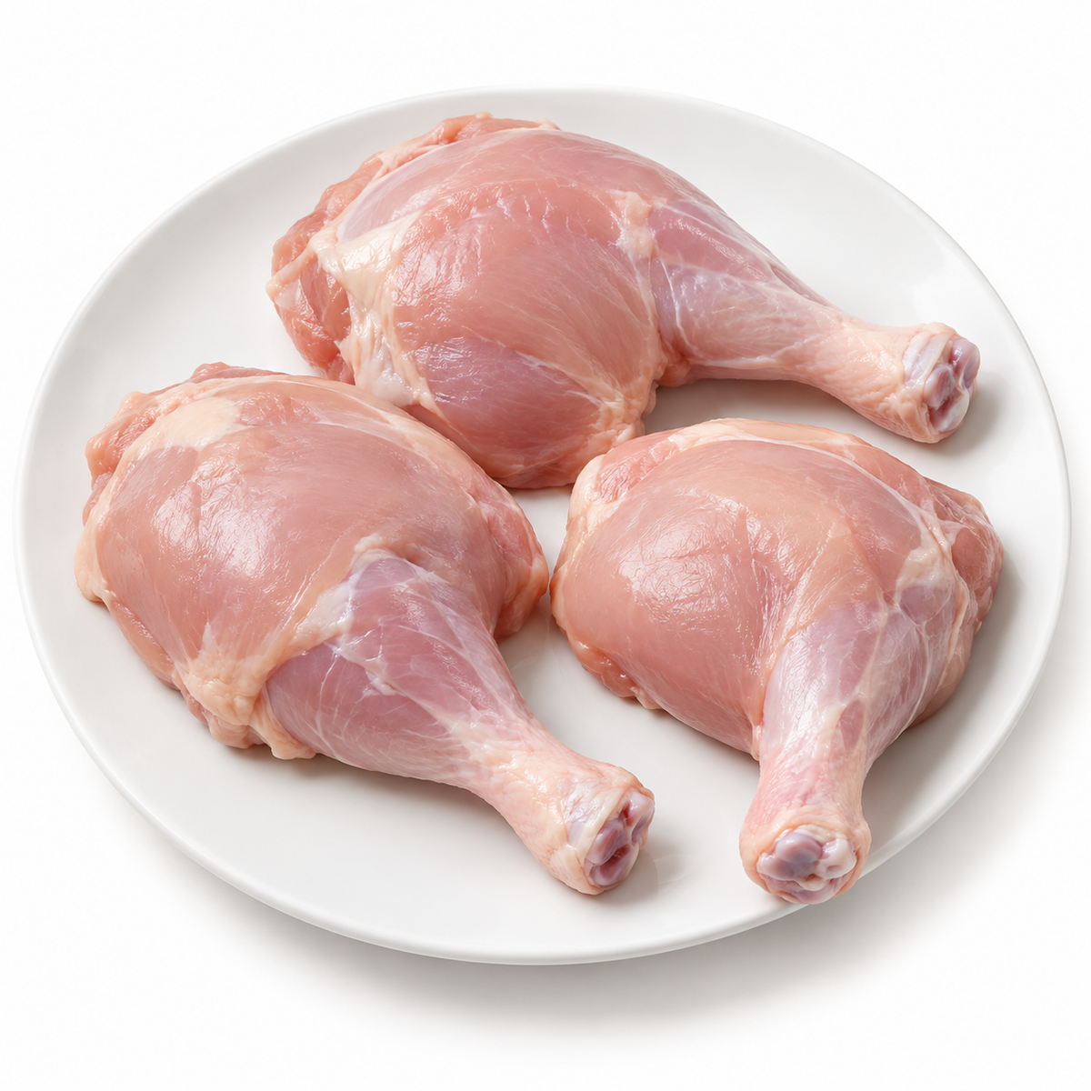 Chicken legs without skin — AI-generated representative image