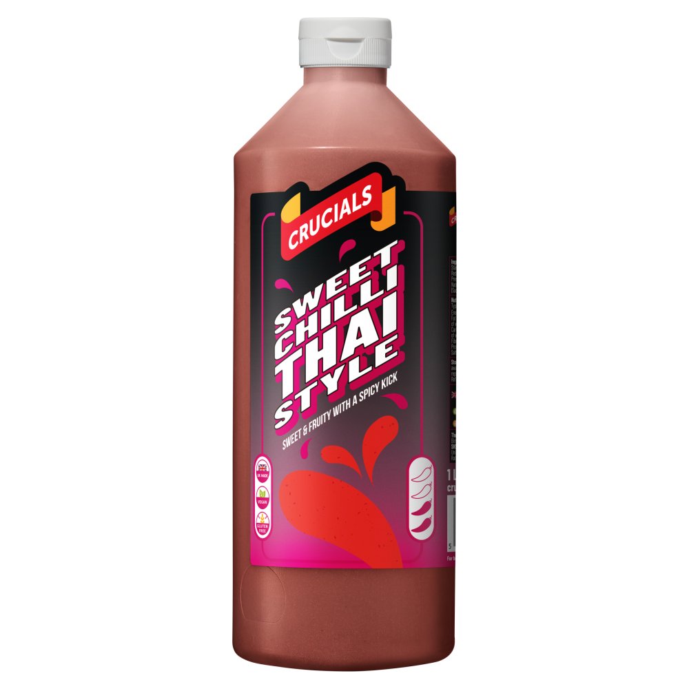 Crucials Sweet Chilli Thai Style Sauce 1L