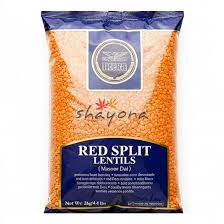 Red split Lentils
