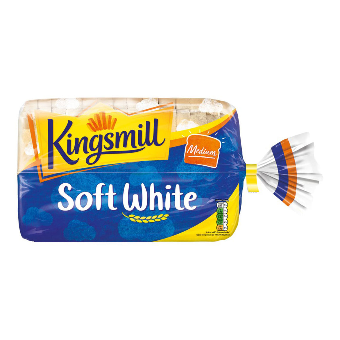 Kingsmill Soft White Medium Bread 800g