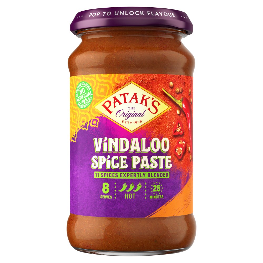 Patak's Vindaloo Spice Paste 283g