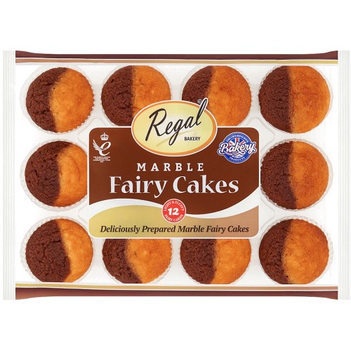 Regal Marble Fairy Cakes 12 Pack 280g