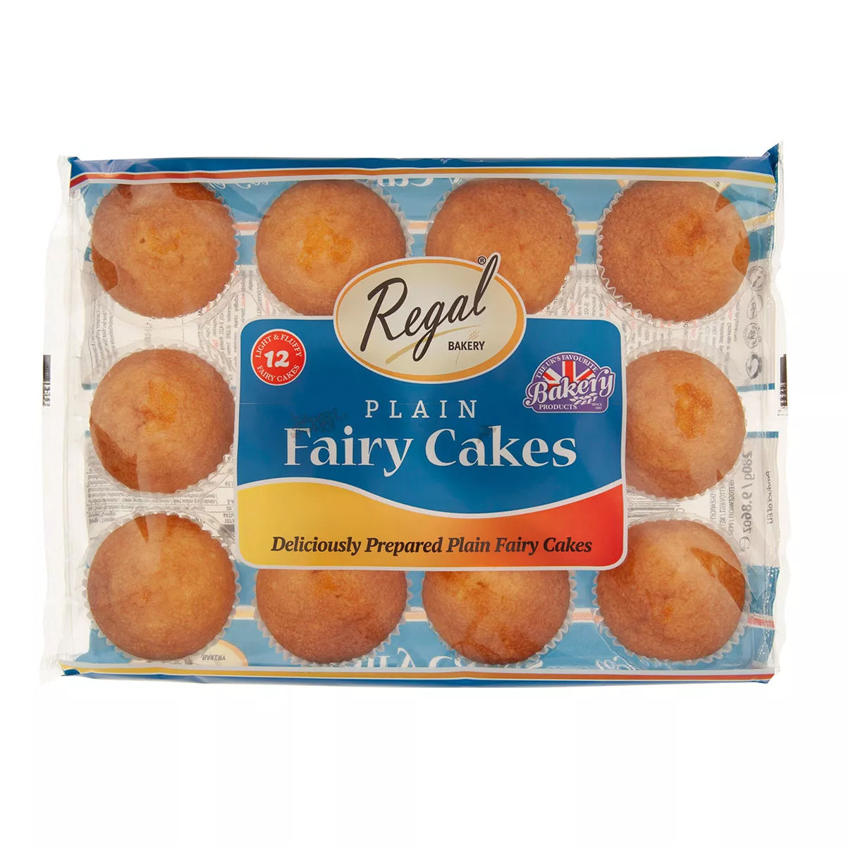 Regal Plain Fairy Cakes 12 Pack 280g