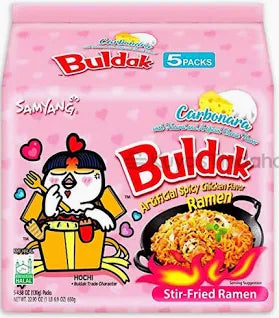 Buldak Carbonara