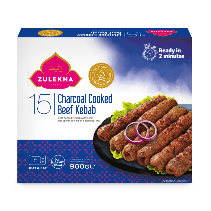 Charcoal Cooked Beef kebab 15pcs