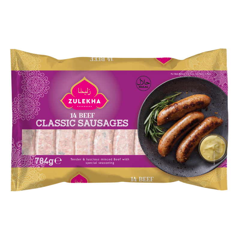 Classic Beef sausages 14pcs