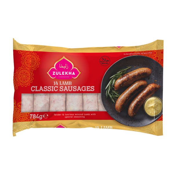 Classic Lamb sausages 14pcs